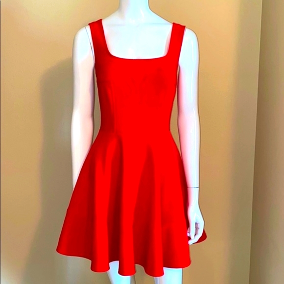 LuLu’s red dress fit and flare size M - Picture 2 of 4
